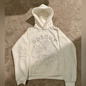 Sp5der OG Rhinestone Logo Hoodie